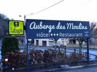 Panneau parking auber des moulins