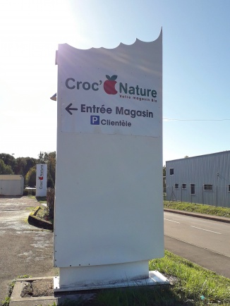 Totem Croc nature